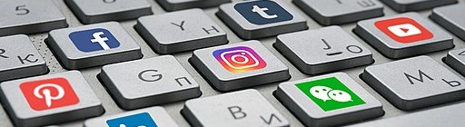 social media keyboard